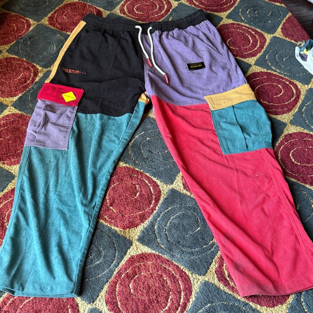 Aelfric Eden Multicolor Patchwork Sweatpants (Has… - image 1